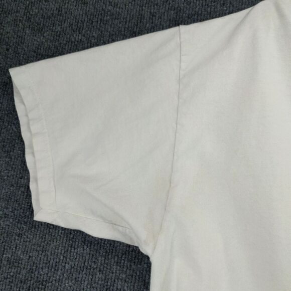 USS Midway T Shirt Size L White Double Sided Graphic Navy Short Sleeve - Picture 16 of 16